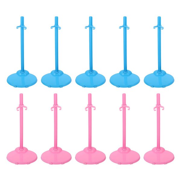 Doll Dress Form 30pcs Plastic Doll Adjustable Doll Stand Dolls Display Holder Action Figure Display Stand Stand Doll Support Legends Stands