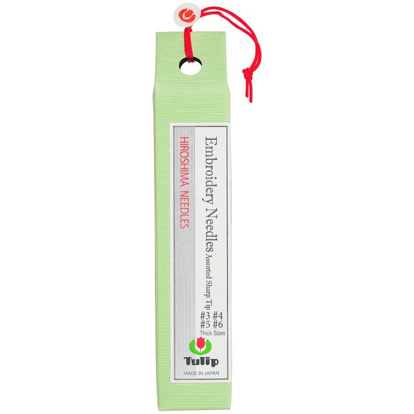 Sewline Tulip Embroidery Needles, Assorted Thick, 8-Pack