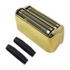 KOGUNXU New Replacement Shaver Foil Double Foil Head with 2X Cutters for BaByliss PRO FXRF2G - Gold