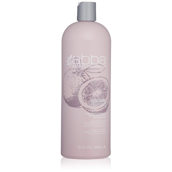 ABBA Volume Conditioner, Grapefruit & Lemongrass, 32 Fl Oz