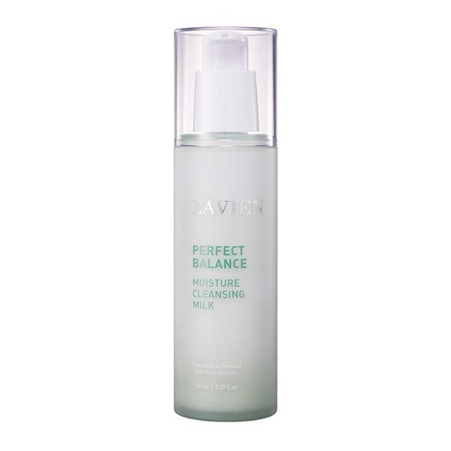 LAVIEN] Perfect Balance Moisture Cleansing Milk 5.07 fl. oz. (150ml) - Facial Milk Cleansing, Daily Face Deep Clean, Make-up Remover for All Skin Types Women & Mens