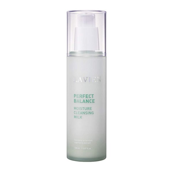 LAVIEN] Perfect Balance Moisture Cleansing Milk 5.07 fl. oz. (150ml) - Facial Milk Cleansing, Daily Face Deep Clean, Make-up Remover for All Skin Types Women & Mens