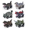 Ai-Fun Dinosaur Toys 6 PCS Pull Back Cars Dinosaur Toys for Kids, Dinosaur Car Toys Boys Girls Party Games Cars