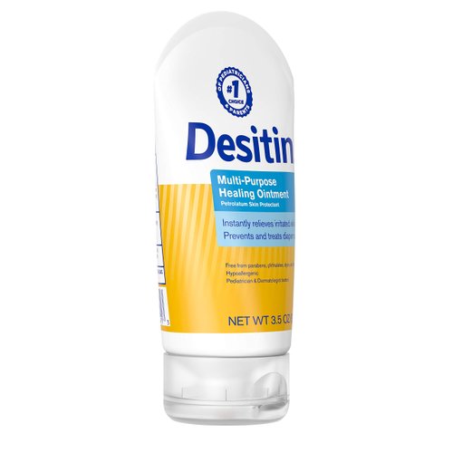 DESITIN Multipurpose Baby Diaper Rash Ointment with White Petrolatum Skin Protectant, 3.5 oz (Pack of 2)