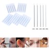 Xpircn 50PCS Mixed Piercing Needles Stainless Steel 12G 14G 16G 18G 20G Sterile Disposable Hollow Piercing Needles Ear Nose Lip Belly Body Piercing Needles