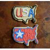 The United States of America Shape/Map Copper Cookie Cutter