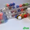 Joovon 1.42 Inch Foosball Balls 1.26 Inch Foosball Table Balls for Foosball Tabletop Game Foosball Ball Replacements Multicolor with The Plastic Box