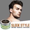 Woody's Pomade for Men, Hair Styling Cream, Adds Texture and Healthy Shine Finish, Medium Hold, Water-Soluble and Easy to Apply, Non-Sticky, Safe for all Hair Types, 3.4 oz. 1-Pack