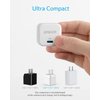 Anker USB C Charger with Foldable Plug, 20W USB C Charger Block for iPhone 16 / 15 and More Series, Galaxy, Pixel, iPad (Cable Not Included, 2 Pack)