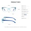 OCCI CHIARI Clear Reading Glasses Women 6.0 Stylish Readers 1.0 1.25 1.5 1.75 2.0 2.25 2.5 2.75 3.0 3.5 4.0 5.0 6.0 (Blue, 6.0)