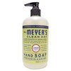 Mrs. Meyer's 651321EA Clean Day Liquid Hand Soap, Lemon Verbena, 12.5 oz