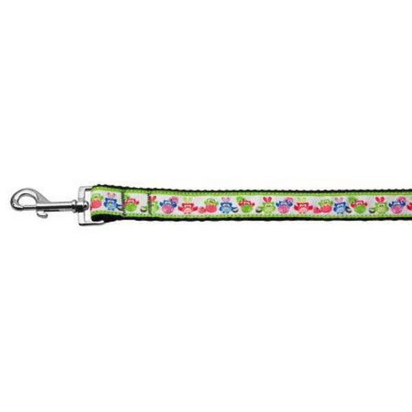Mirage Pet Products Easter Birdies Nylon Ribbon Dog Collar with 1-Inch by 4-Feet Leash