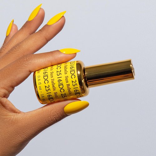 DND Gel Polish Set - 1 each of Gel Polish and Nail Polish, 2516 Sun Rebels, 0.5 Fl Oz
