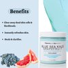 VITAMINS AND SEA BEAUTY, Exfoliating Face Mask Deep Cleansing Purifying Blackhead Pore Control with Blue Sea Kale and Grapefruit, Skincare for All Skin Types, 8.5 Fl Oz