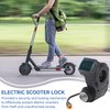 Frdhee Electric Scooter Handlebar Switch Lock, 3 Pin Digital Battery Power Display Switch Lock with Keys Handlebar Control Lock for Kugoo G2 Pro Replacement