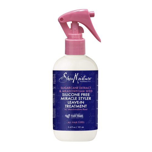 SheaMoisture Silicone Free Miracle Styler Leave-In Hair Treatment Trvl, 3.4 Fl Oz