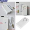 Ximimark 2Pcs Water Leak Alarm Flood Level Bath Tub Sink Overflow Detector Sensor Home Garage Kitchen Security Alert 120db
