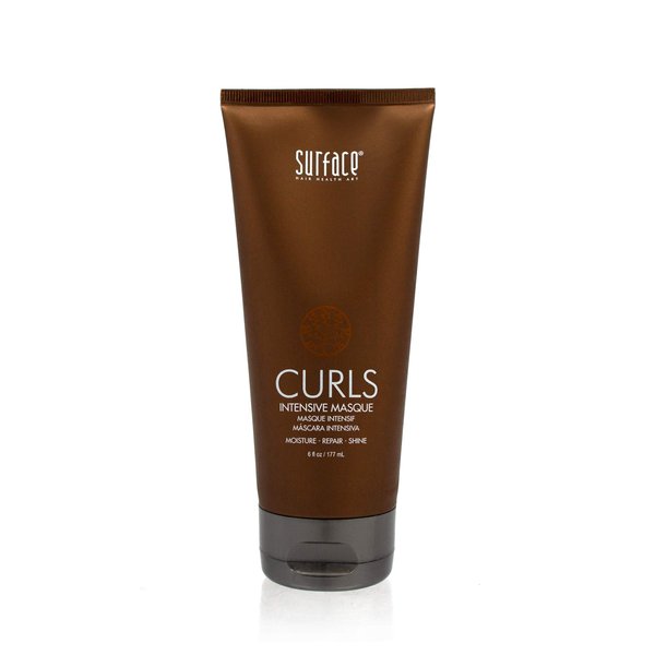 Surface Hair Curls Intensive Masque, Hydrate, Protect And Heal With Cocoa Butter And Babassu Oil, 6 Fl. Oz.
