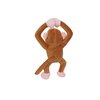 MIGHTY- Angry Animal Monkey - Squeaker-Multiple Layers. Made Durable, Strong & Tough. Interactive Play Dog Toy (Tug, Toss & Fetch). Machine Washable & It Floats. (Junior)