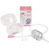 Baby Nasal Aspirator Safe and Hygienic Nose Cleaner Mucus Remover, Cleanable & Reusable Nasal Congestion Relief, Safe & Easy Nasal Congestion Relief for Newborns & Toddlers, BPA & Phthalate-Free