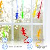 LovesTown 32PCS Colorful Sticky Lizards, Stretchy Sticky Lizards Toys Sticky Fingers Toys for Party Favors Goodie Bag Stuffers Halloween