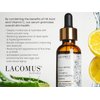 Hyaluronic Acid + Vitamin C Moisturizing Serum for Fine Lines and Blemishes - Organic and Cruelty-Free Skin Health Booster - Moisturizing Formula for Youthful Skin - LACOMUS Australia