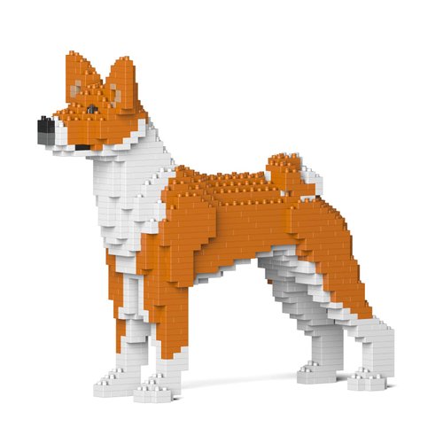 JEKCA Basenji 01S-M01 | Plastic Building Blocks | Age 14+