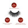 VLuxe False Lashes, Imperial Mink High-End Eyelashes, Handcrafted Dramatic Natural Lashes, Wispy Fluffy Volume Extension Eyelashes (EMMA)