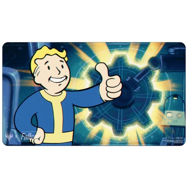 Ultra PRO - Fallout Playmat - Sol Ring - for Magic: The Gathering, Limited Edition Collectible Trading Tabletop Gaming Essentials Accessory Supplies