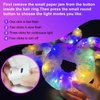 MUYANN Light Up Scrunchies Gift Set - LED Hair Accessories for Girls & Women with 3 Modes, Glow in the Dark Party Favors - Fun Gifts for Daughter, Niece, Granddaughter, Birthdays, Raves - Ages 4-13