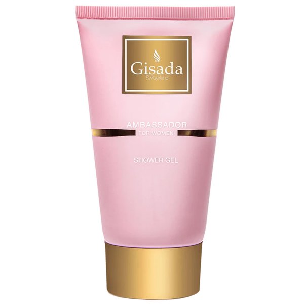 Gisada Hydrating Body Wash for Women, Moisturizing Shower Gel, Liquid Body Soap for Smooth, Hydrated Skin, Ideal for Daily Bath & Shower Routines, 100ml/3.4oz, Ambassador Women