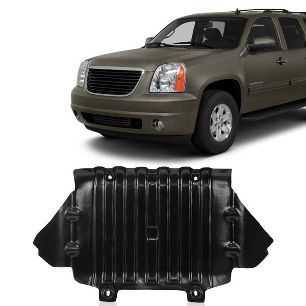 Perfit Liner New Engine Under Cover Lower Splash Shield Guard Compatible with 07-14 Chevy Silverado 1500 / GMC Sierra GM1228139 22781371