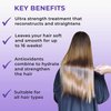 Kashmir Keratin Hair TRY ME KIT KERATIN SMOOTHING TREATMENT Straightening System with Organic Botanicals, Formaldehyde-Free, for Strength, Smoothness and Shine. 0% Formaldehyde 4 Products 3.38 FL.Oz