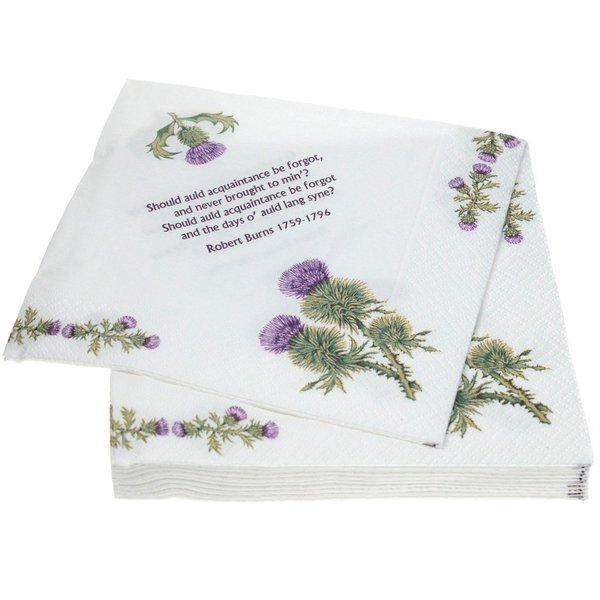 Glen Appin Of Scotland Scottish Robert Burns Poem 3 Ply Paper Napkins