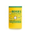 Mrs. Meyer's Dryer Sheets, Fabric Softener, Reduces Static, Infused with Essential Oils, Honeysuckle, 80 Count