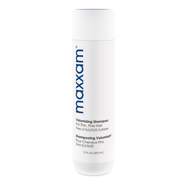 Maxxam Daily Volumizing Shampoo for Hair Growth, Gentle Hair Thickening Shampoo for Color Treated Hair, 10 Fl Oz