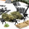 Feleph Weapon Pack Military Army WW2 Toys for Soldier Figures, Swat Team Gear Set for Boys, Battle Building Blocks Bricks Compatible with Major Brand