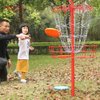 SUHEEUS Kids Flying Disc Toy Outdoor Playing Lawn Game Disk Flyer for Kindergarten Teaching Soft Silicone Colorful 6 Pack Bulk Set…