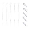 Jofefe 5Pcs Long Needle Threaders for Punch Needles Embroidery Floss Cross Stitch DIY Sewing Craft Works (Bonus with 5pcs Small Needle threaders)