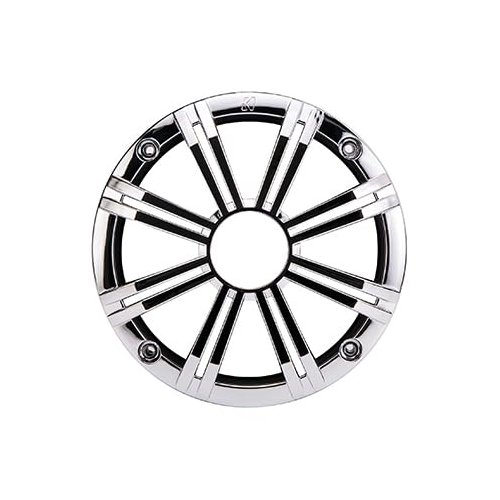 Kicker KM8GCR Marine Speaker Grille for KM84 Marine Coaxials, Chrome