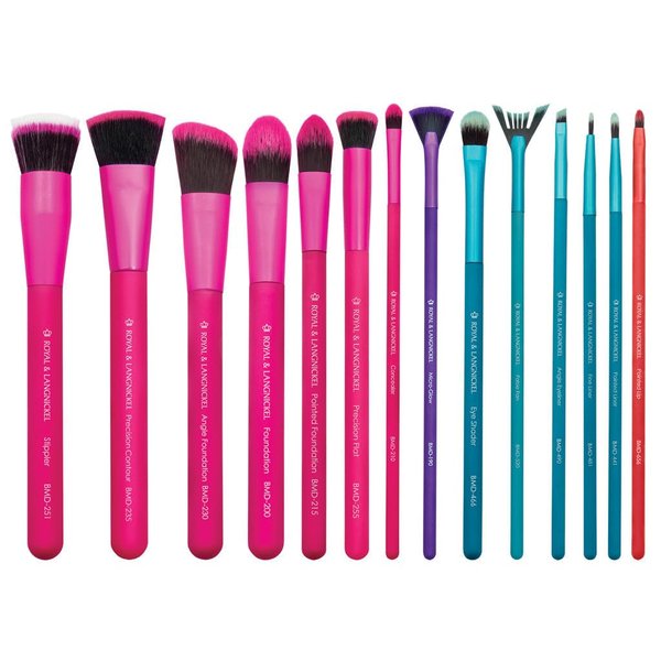 MODA Ultimate Originals Kit – Complete Face & Eye Makeup Brush Set with Soft Vegan Synthetic