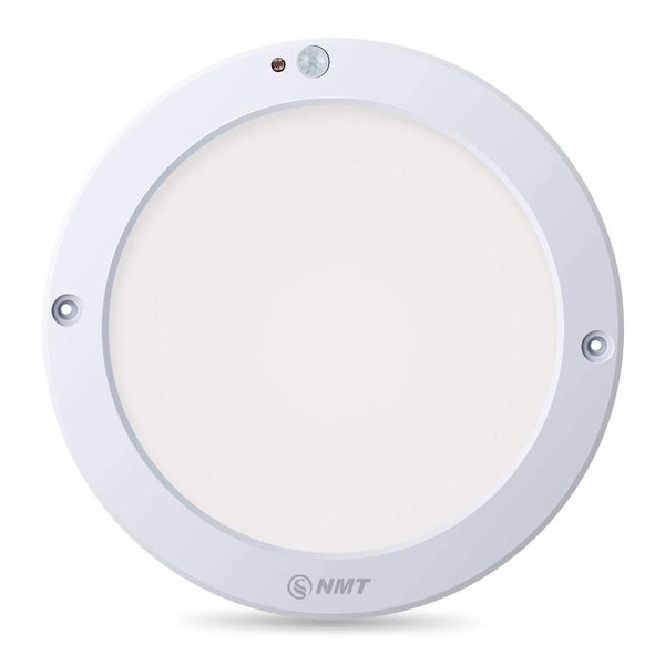 S NMT Motion Sensor Led Ceiling Light 1200 Lumen,100 Watt Equivalent for Stairs,Basements,Porches,Closets,Hallways,Indoor/Outdoor,Daylight White 4000K