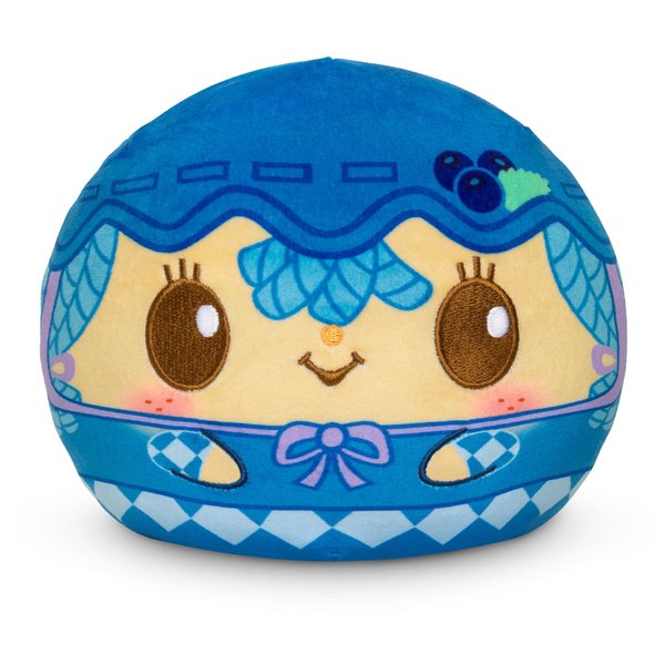TeeTurtle Strawberry Shortcake Scented Reversible Plush - Blueberry Muffin and Cheesecake Mouse - Cute Kawaii 6" Blueberry Scented Plushie