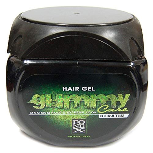 Fonex Gummy Hair Gel - Keratin Maximum & Extreme Look 23.5oz