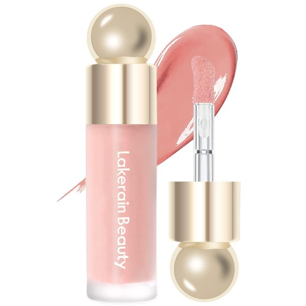 Erinde Liquid Cream Blush, Soft Dewy Face Blush, Natural Matte Finish Looking, Long-lasting Cheek Tint, Lightweight Blendable Feel, Moisturizing Face Blush for Cheek, Nude Pink