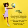 GOODY Planet Vented Paddle Brush,Teal - Detangler Comb for Thick,Curly & Fine Hair - Pain-Free Hair Accessories for Women,Men,& Kids - Removes Knots & Tangles - Ocean Rescue Recycled Plastic