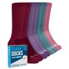 Doctor's Select Diabetic Socks for Women and Men - 4 Pairs Non Binding Socks | Diabetic Socks Women | Womens Diabetic Socks