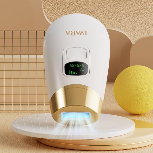 [FDA Cleared] IPL Hair Removal - LVARA Permanent Laser Hair Removal Device for Women Men - Painless At Home Hair Remover, 999,999 Flashes for Facial Bikini Legs Armpits