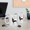 Funny Chiweenie Dog Mom Gifts for Women Puppy Lovers Mother's Day 2024 A Wise Woman Once Said Coffee Mug with Fun Quotes Ceramic Cup White 11oz