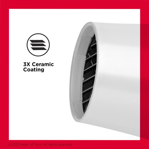 REVLON Infrared Hair Dryer | 1875 Watts of Lift, Body, and Volume (White)